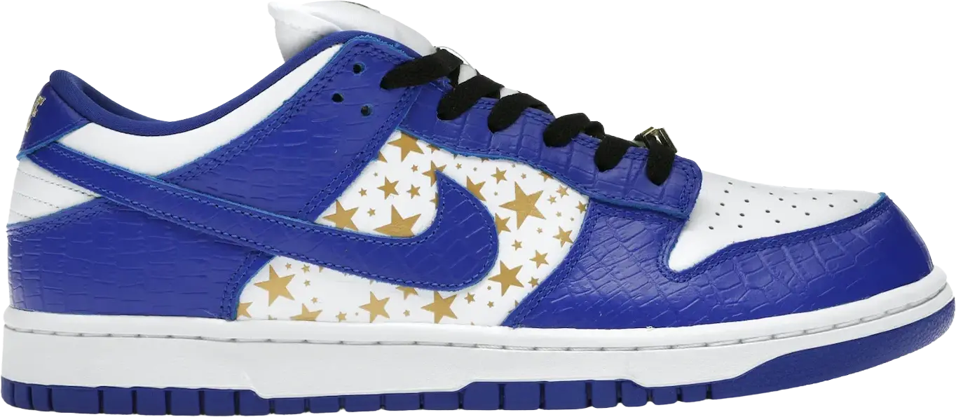 Nike SB Dunk LowSupreme Stars Hyper Royal (2021) (US 10) 